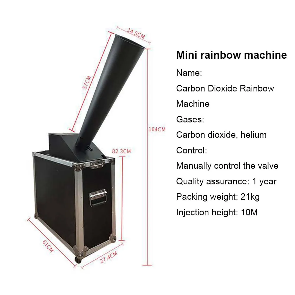 Stage large confetti machine dmx paper co2 confetti blow machine for wedding party electric dj wedding confetti cannon shooter