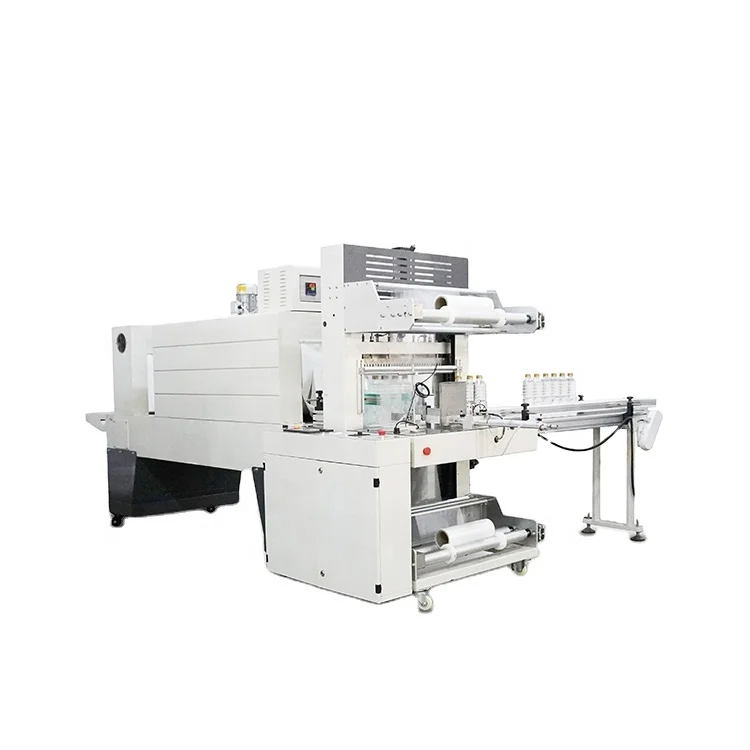 Heat shrinkable packaging machine that can meet the single or collective packaging of bottles and cans