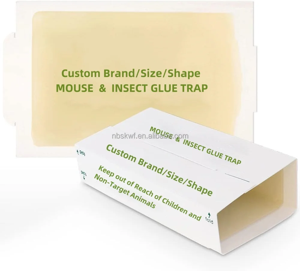 12 Pack Catchmaster PIC GMT4F Mouse Glue Trap Safe and EasytoUse Pest Control Solution