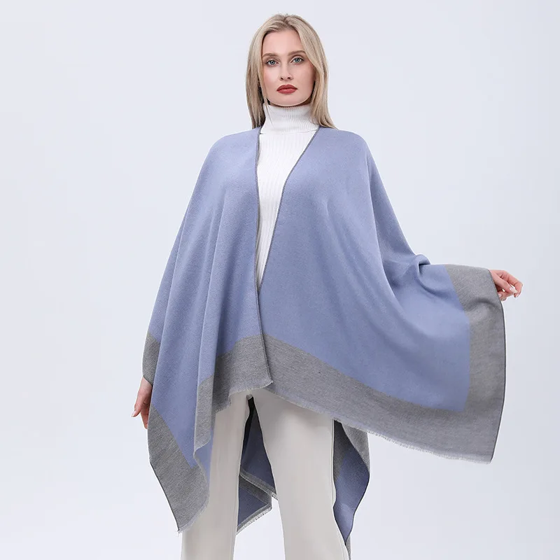 wholesale high quality fashion new Shawl Mexican jacquard European and American poncho