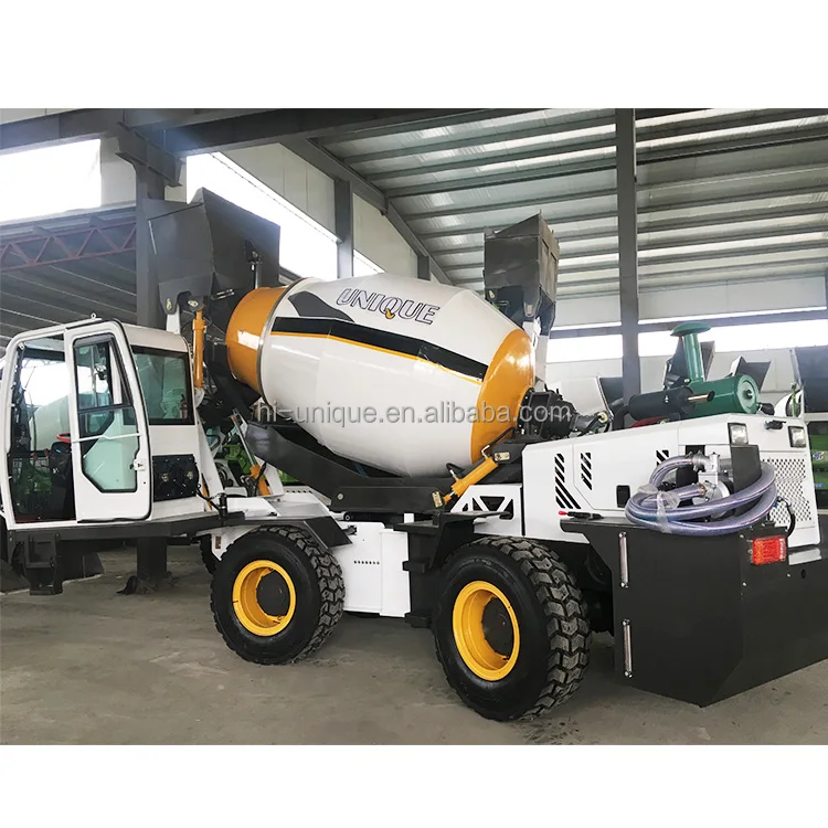 Good Price Self loading Concrete Mixer Truck With Cement Bucket And Weighing System