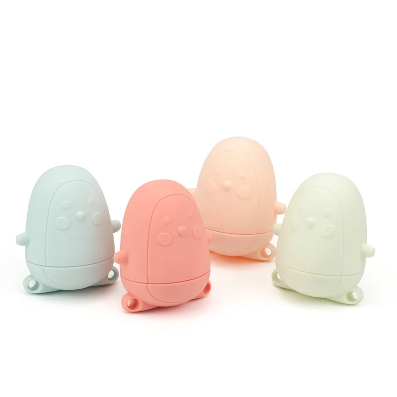 Wholesale Elastic Bubble Animals Style Baby Kids Bath Toys Silicone Bath Shower Toy