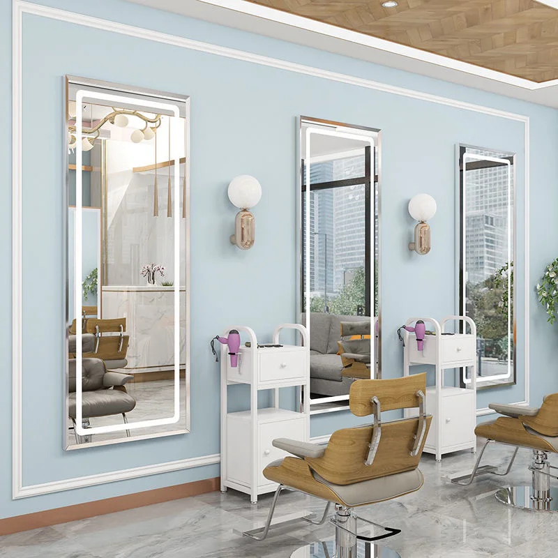 Lamxon Cloakroom High quality full-length LED lights girls dressing mirror