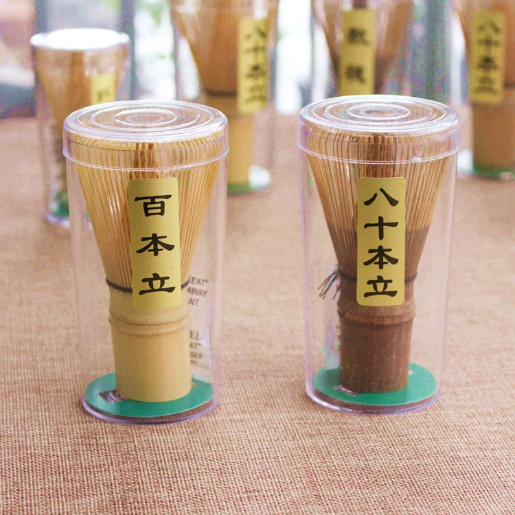 Custom Logo Matcha Powder Whisk Brush Tools Kitchen Accessories Matcha Bamboo Whisks, bulk order whisks for matcha sets