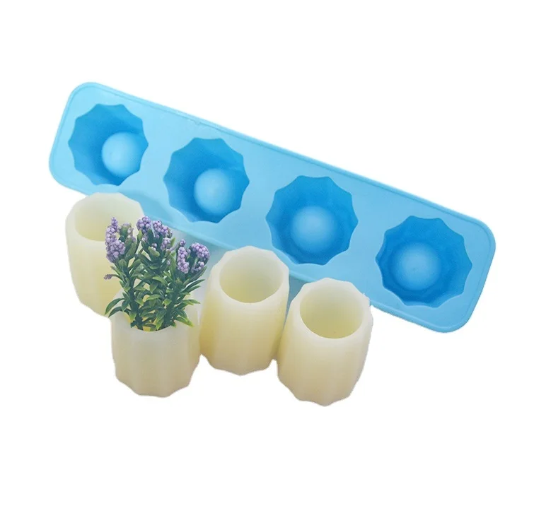 Customized Design DIY Handmade Food Grade 3D Sustainable Cube Silicone Ice Tray