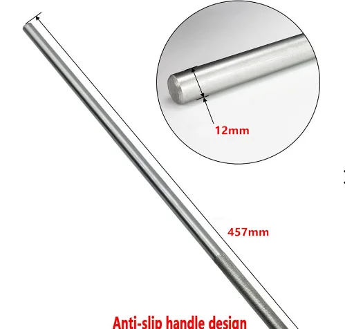 Garage Door Winding Bars and Rods for Adjusting or Replacing Torsion Springs