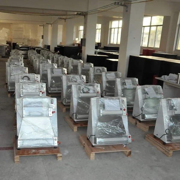 Bakery machines stainless steel electrical pizza/bread/cake/fondant/croissant/pastry dough roller dough sheeter machine
