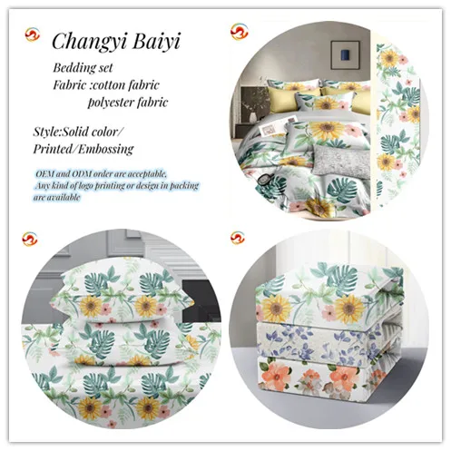 Wholesale Hotel Collection Microfiber Grounding Fitted Bed Sheet Bedding Queen Bed Sheet Set Beds Cover