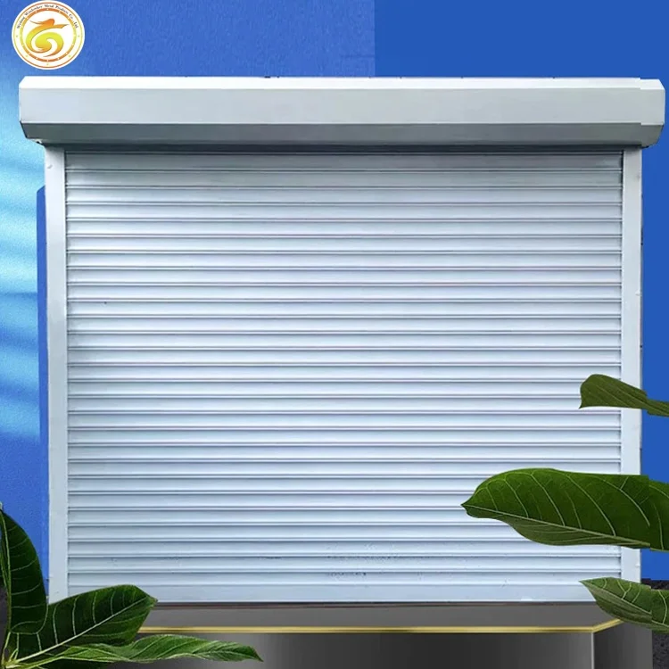 Latest Design Security Exterior Automatic Rolling Window And Door Aluminium Hurricane-proof Roller Shutter