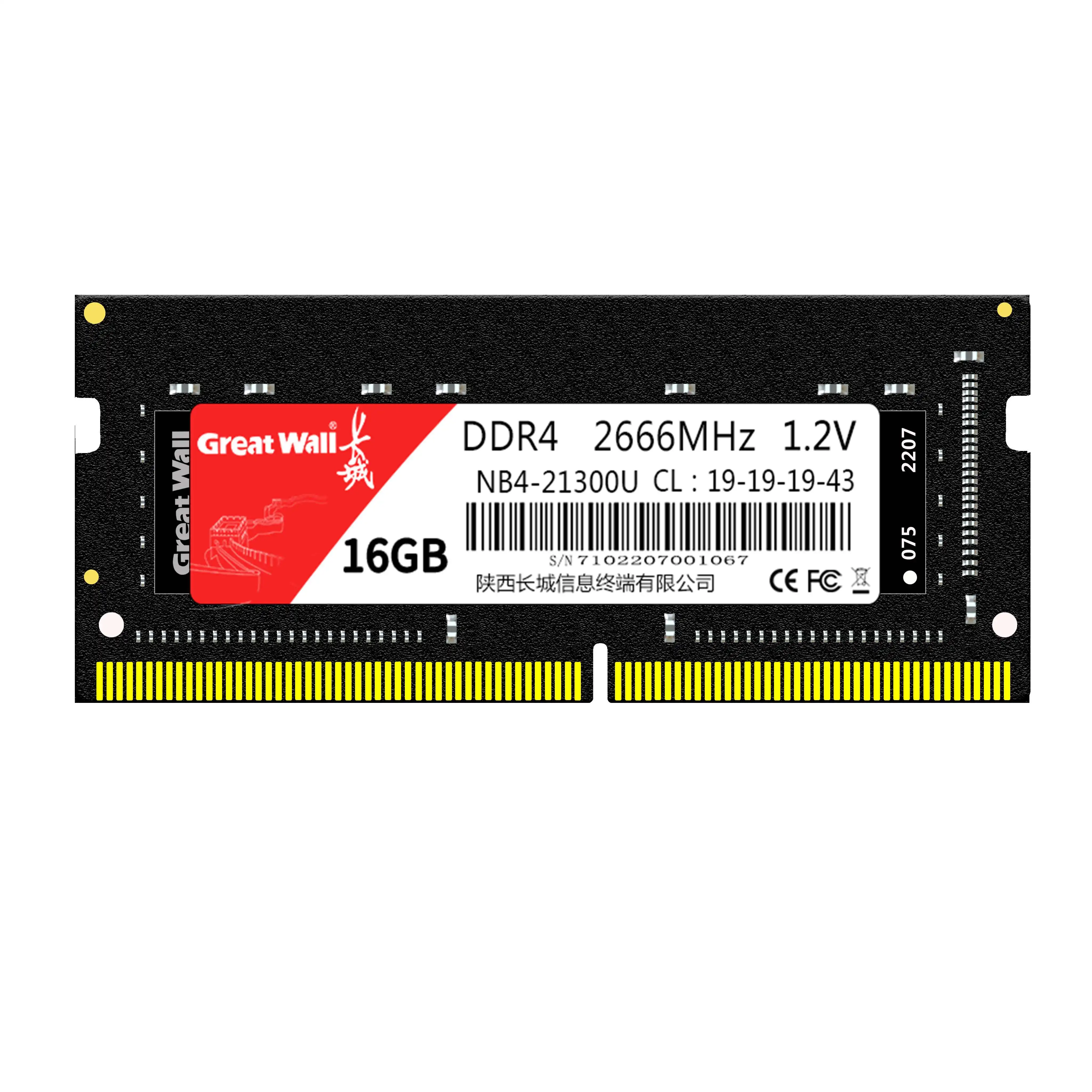 Оперативная память для Great Wall DDR4, 16 ГБ, 2666 МГц, 1,2 в