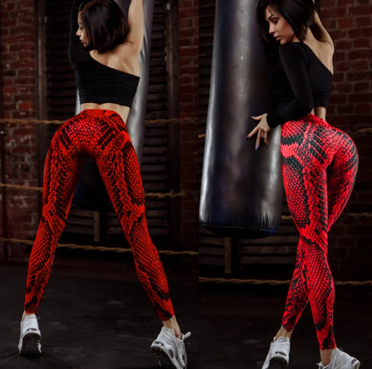 
Hot sale sexy scrunch butt leggings yoga pants custom printed sport leggings for women 