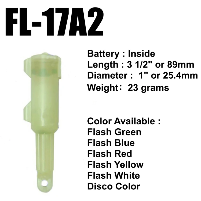 Super Luminous Plastic Case bait squid deep drop underwater Fishing Light