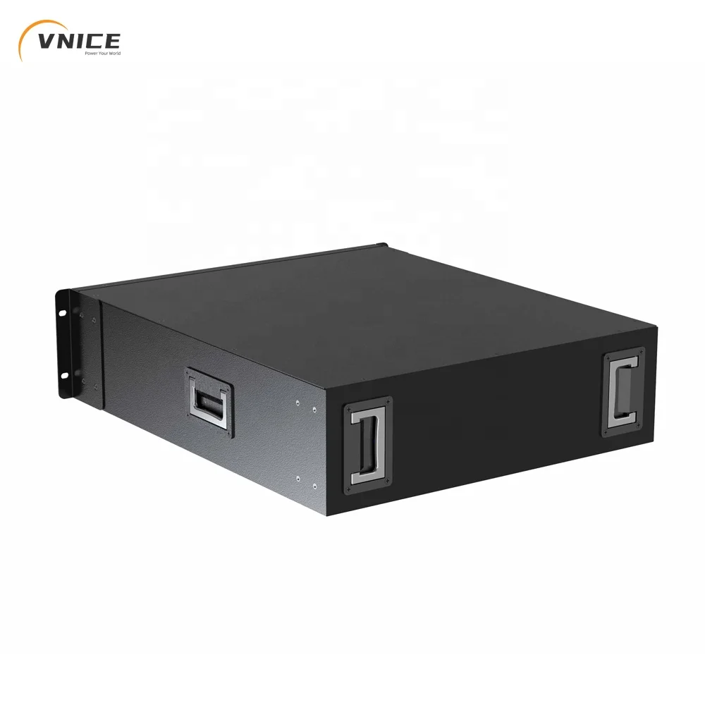 VNICE FORZA-51.2V100Ah Semi-Solid State Battery 5KWH Rack Mounted stackable Lithium Ion Battery for Solar Home Energy Storage