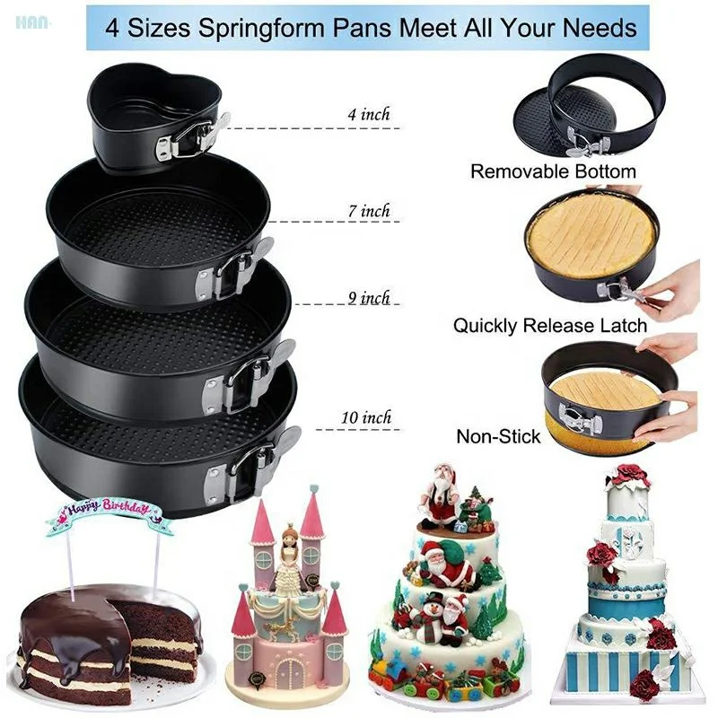 341 Pcs Cake Turntables Decoration Accessories Kit Baking Pastry Decorating Tools Set