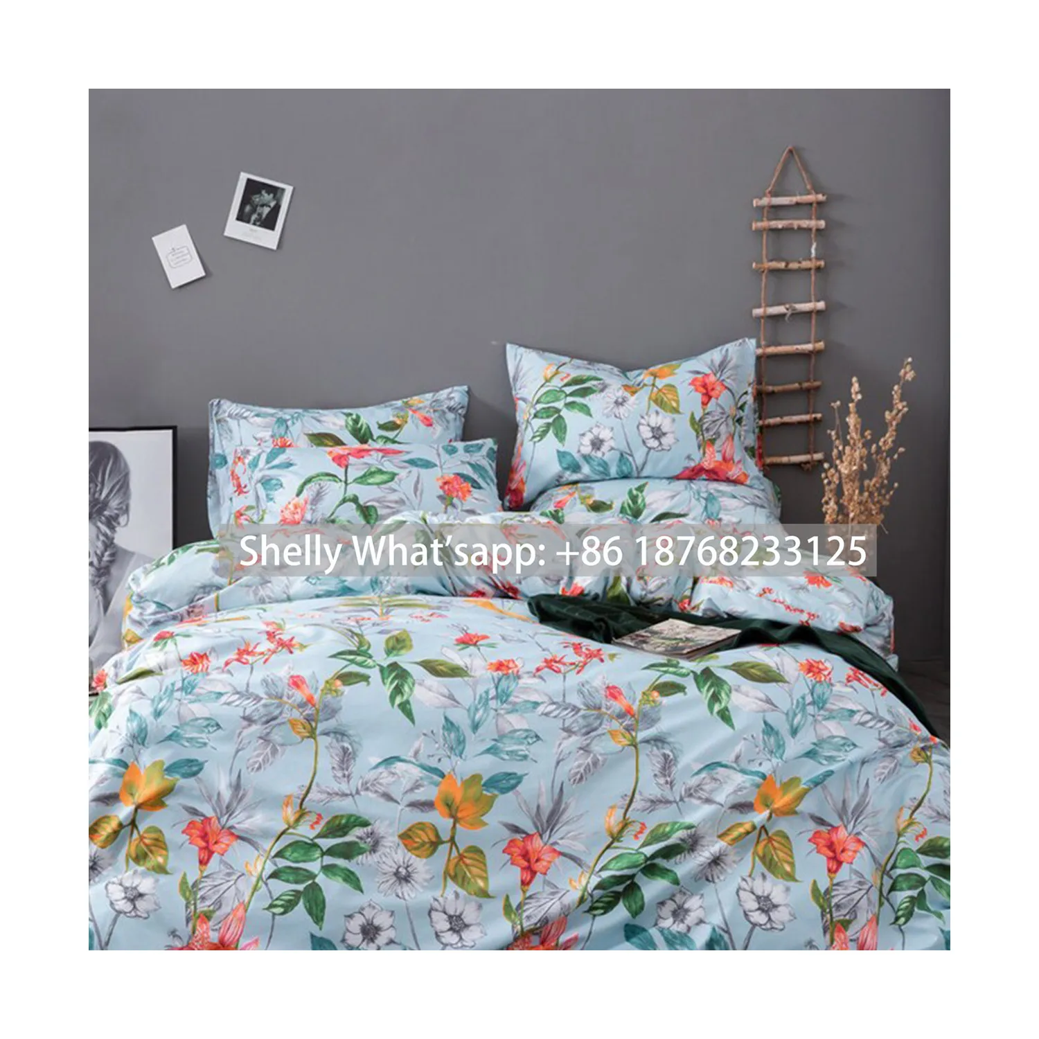 100% polyester microfiber woven bedsheet printed 180D 210d 230D fabric