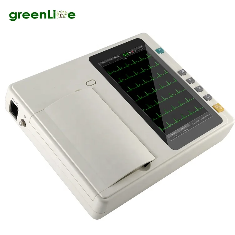 Manufacturer ECG-301 Digital Electrocardiograph EKG 12 lead ECG Machine