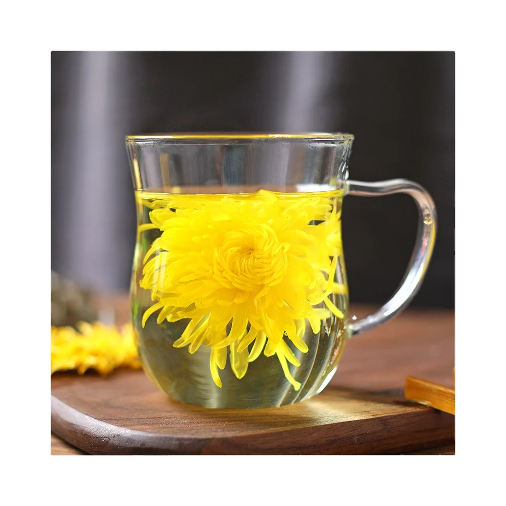 Оптовая продажа, травяной чай высокого качества, Желтый Цветочный чай с хризантемой