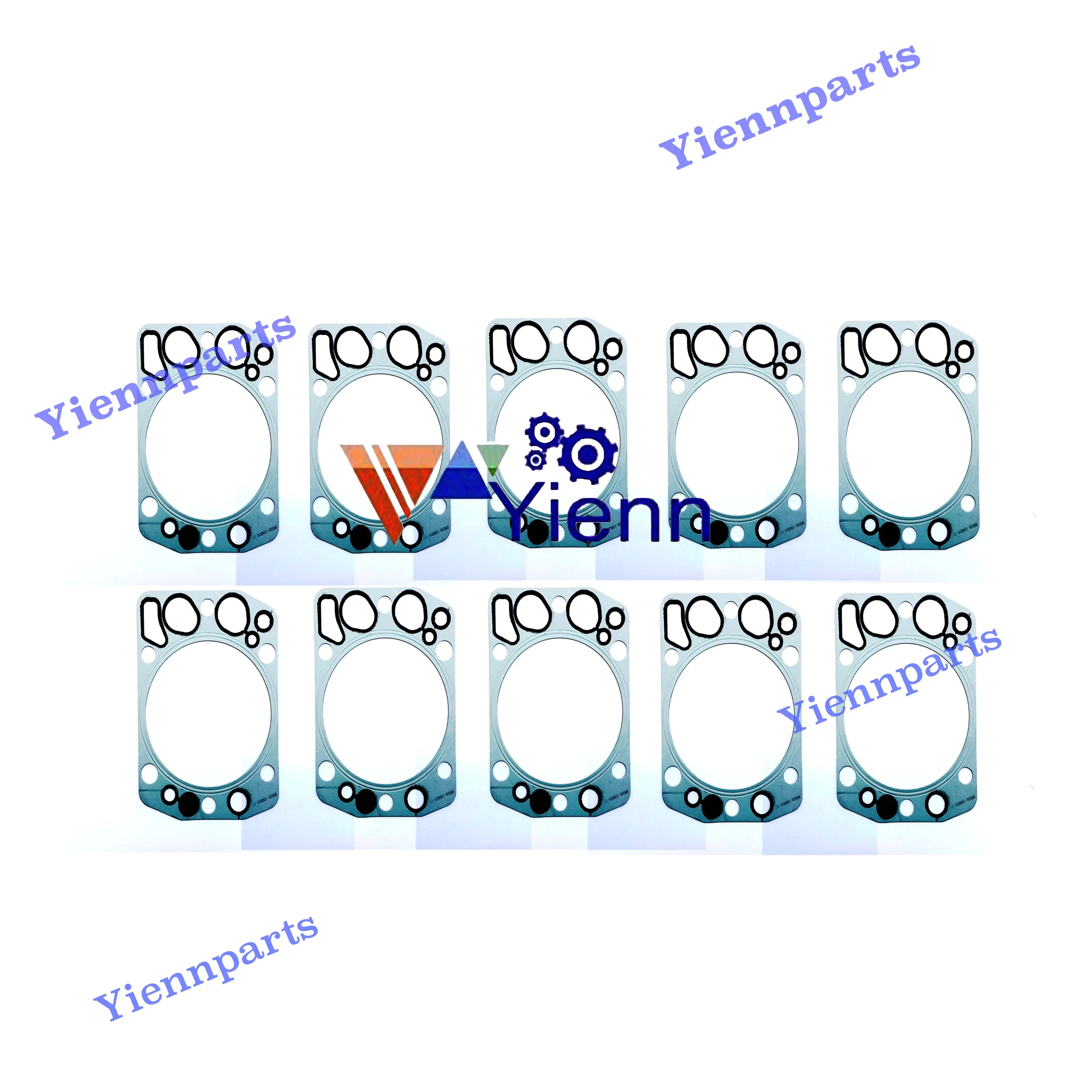 AD180TI overhaul gasket kit for Doosan Daewoo diesel engine Generator Parts