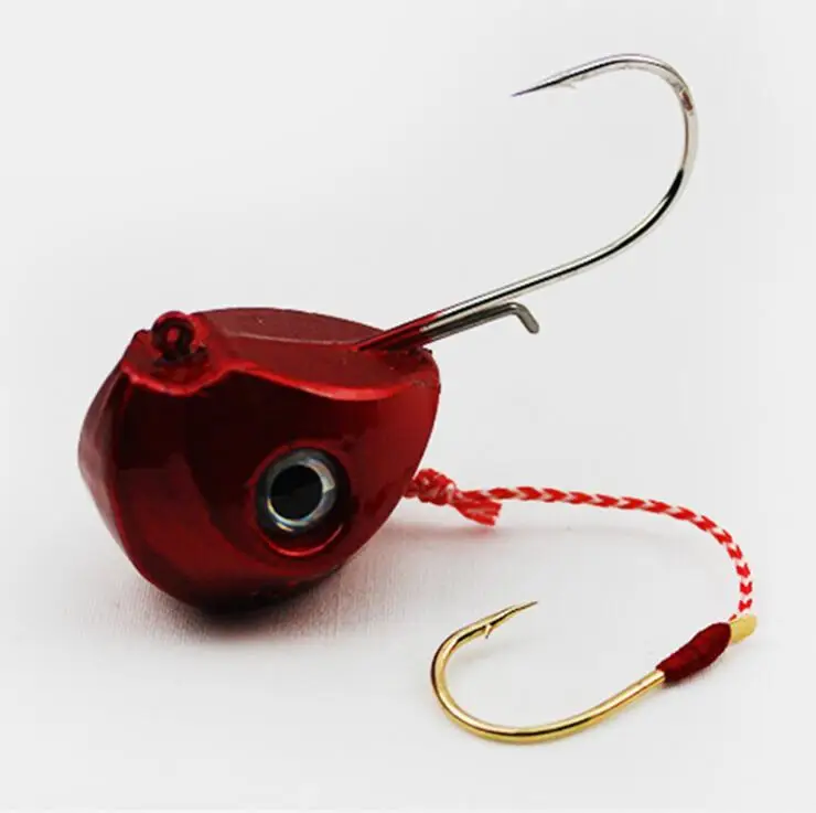 wholesale customized other colors oem 3d fisheye production fishing hard lure metal heads lead fish