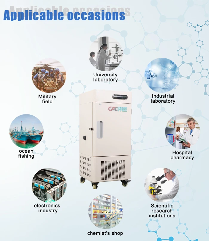 80 ULT Biomedic Cryo Freezer -86C  208L Medical Cryogenic  freezer vaccine storage cryo freezer