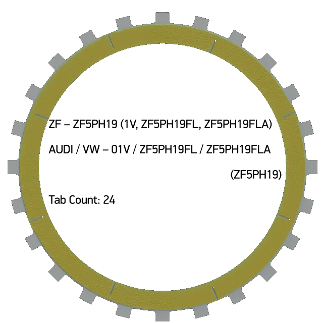 Фрикционная пластина для AUDI VW (FZF06LV5) и т. д. Конвертеры, диск сцепления для клатчей/Vipex (V5) 10 штук 12 месяцев, Европа, от zengo