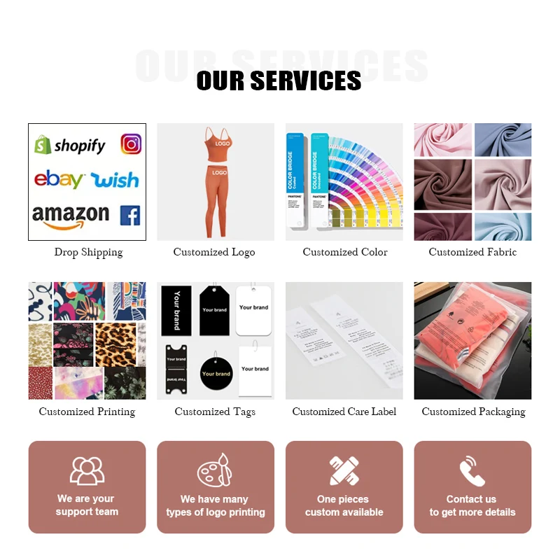 Yoga Activewear Manufacturers Custom  Logo 4 Pieces Smock Sports Bra Top Workout Sets For Women Sportswear Gym Yoga  Fitness Set