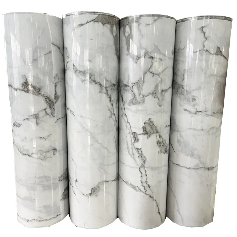 Factory Hot Selling Premium Marble Grain Finish Film Hot Stamping Foil for UV Board