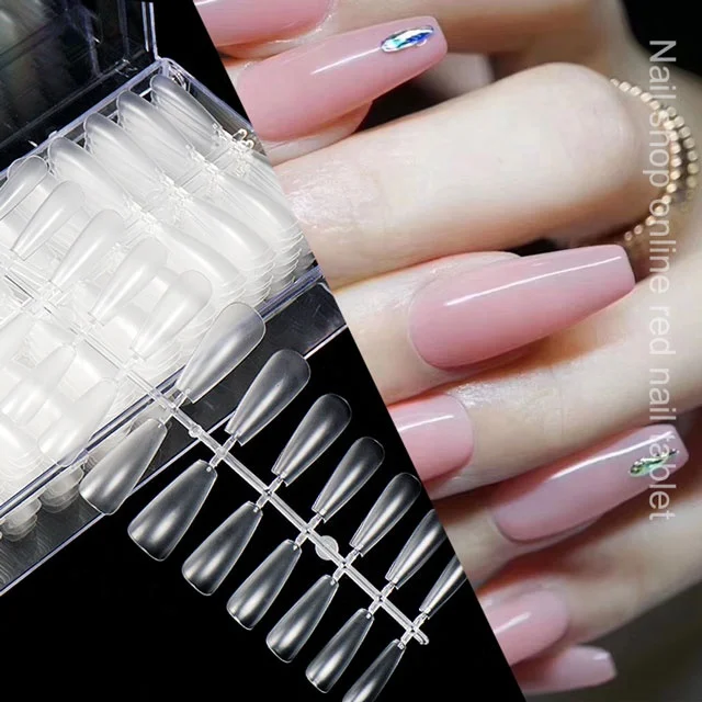 Nail Enhancers Extend Nail Molds with No Traces, Full Half Use, Ultra Thin, Hot Selling New Nail Patch in 2023