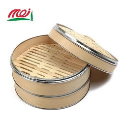 Wholesale Dim Sum Food Bamboo Steamer