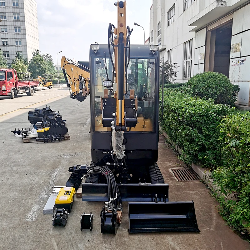 FREE SHIPPING! Original Manufacturer CE/EPA/EURO 5 0.8T 1.2T 1.8T  Kubota Engine small digger  mini excavator
