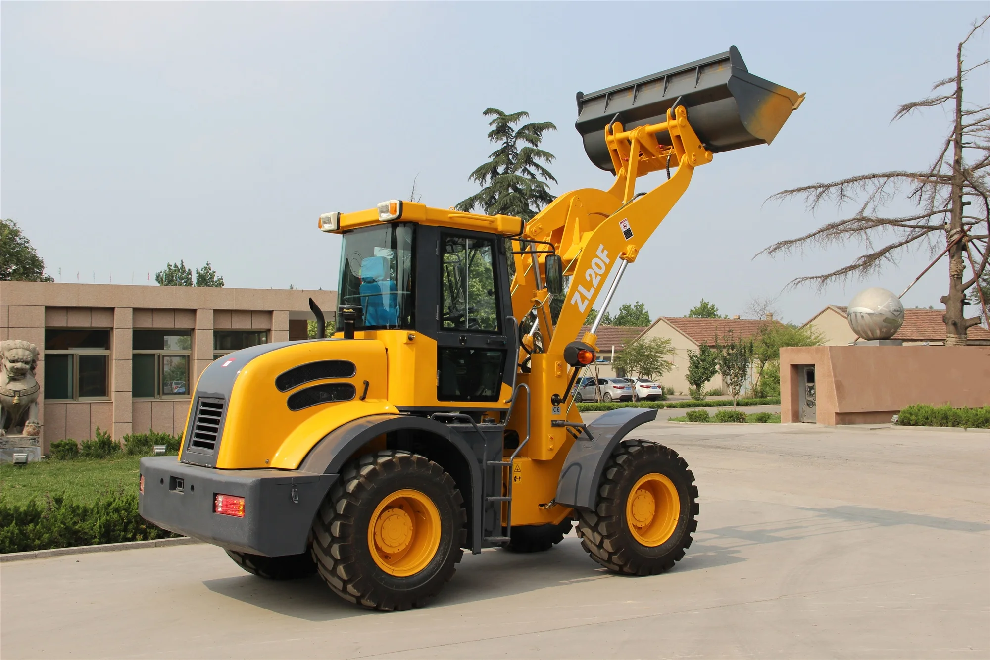 Hot sale 2022 China Top well-known Hongyuan brand 2.0ton small wheel loader front end loaders