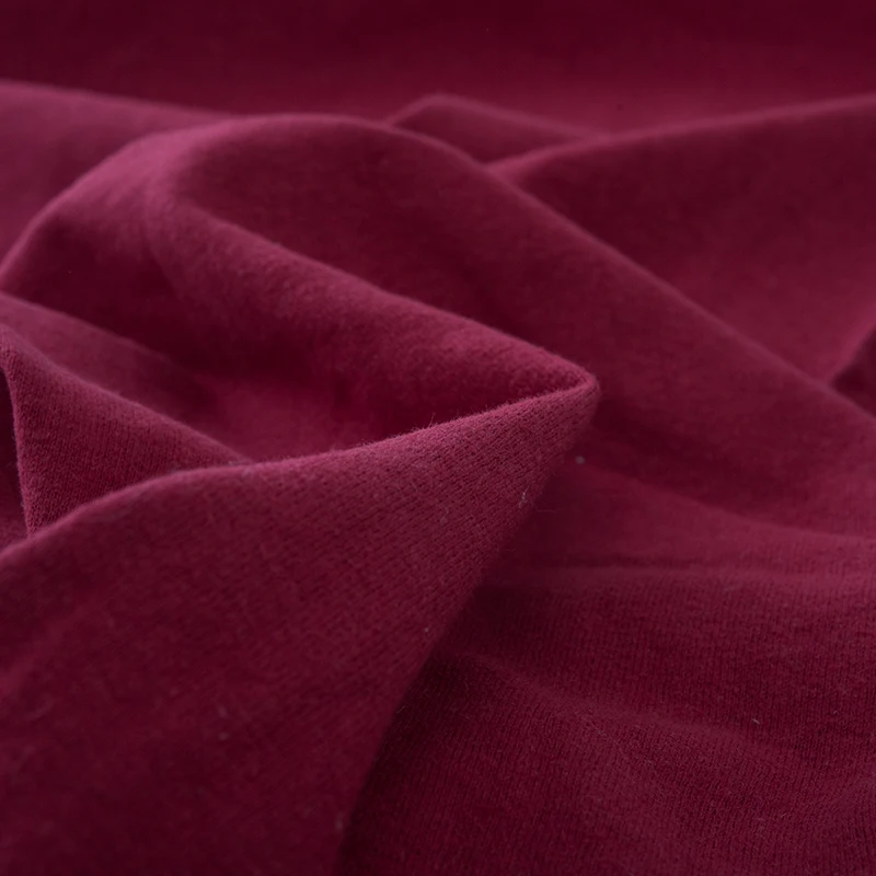 eco-friendly  Knitted T-Shirt Sweater Price Jersey Fabric Hemp Cotton Knitted For Sale