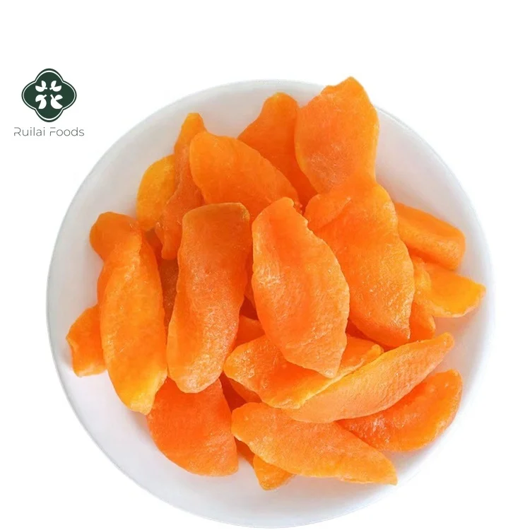 High quality natural fruit snack sliced dried yellow peach Chinese dried peach