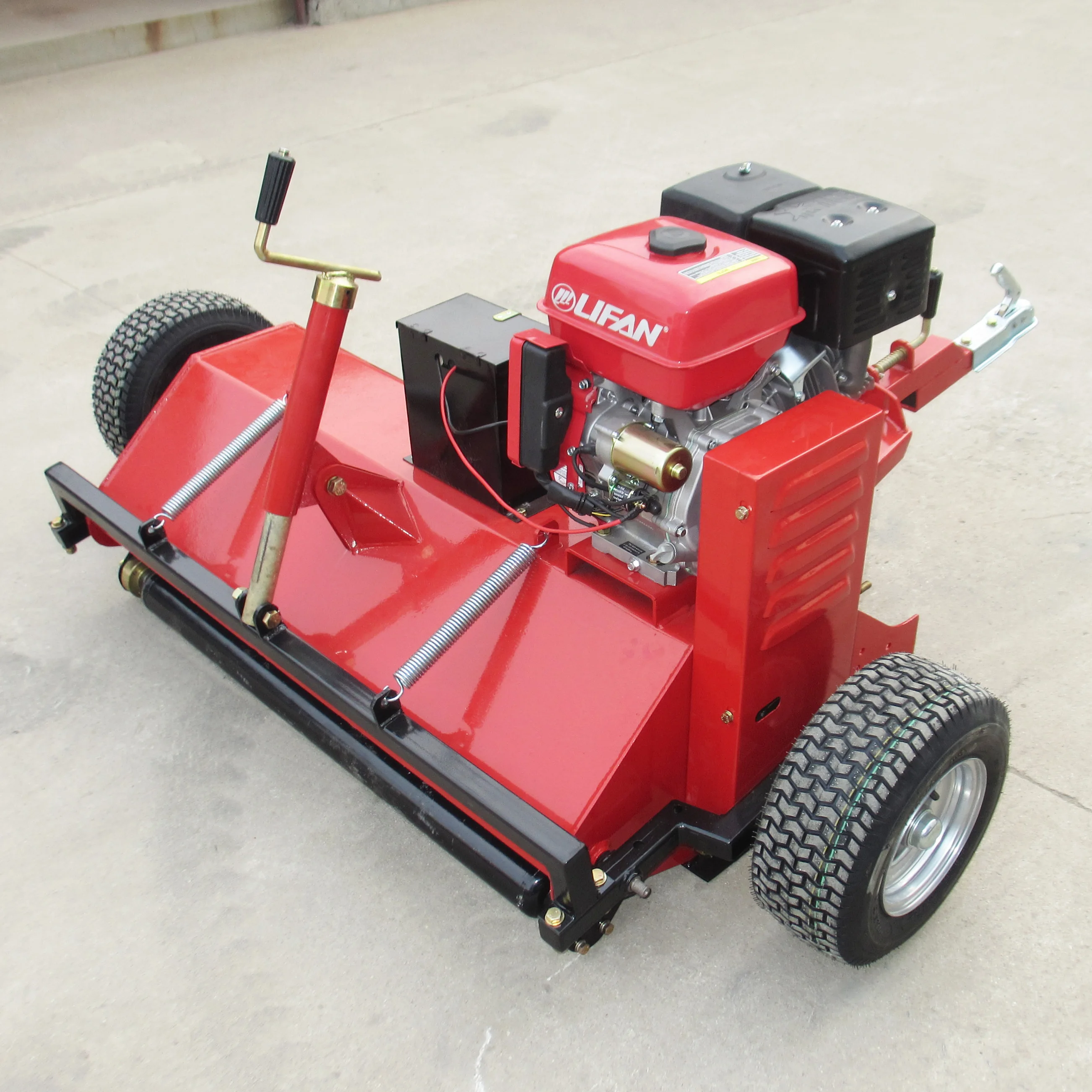CE certificated drawell gasoline lawn mower 4 stroke 420cc manufacturer supplier