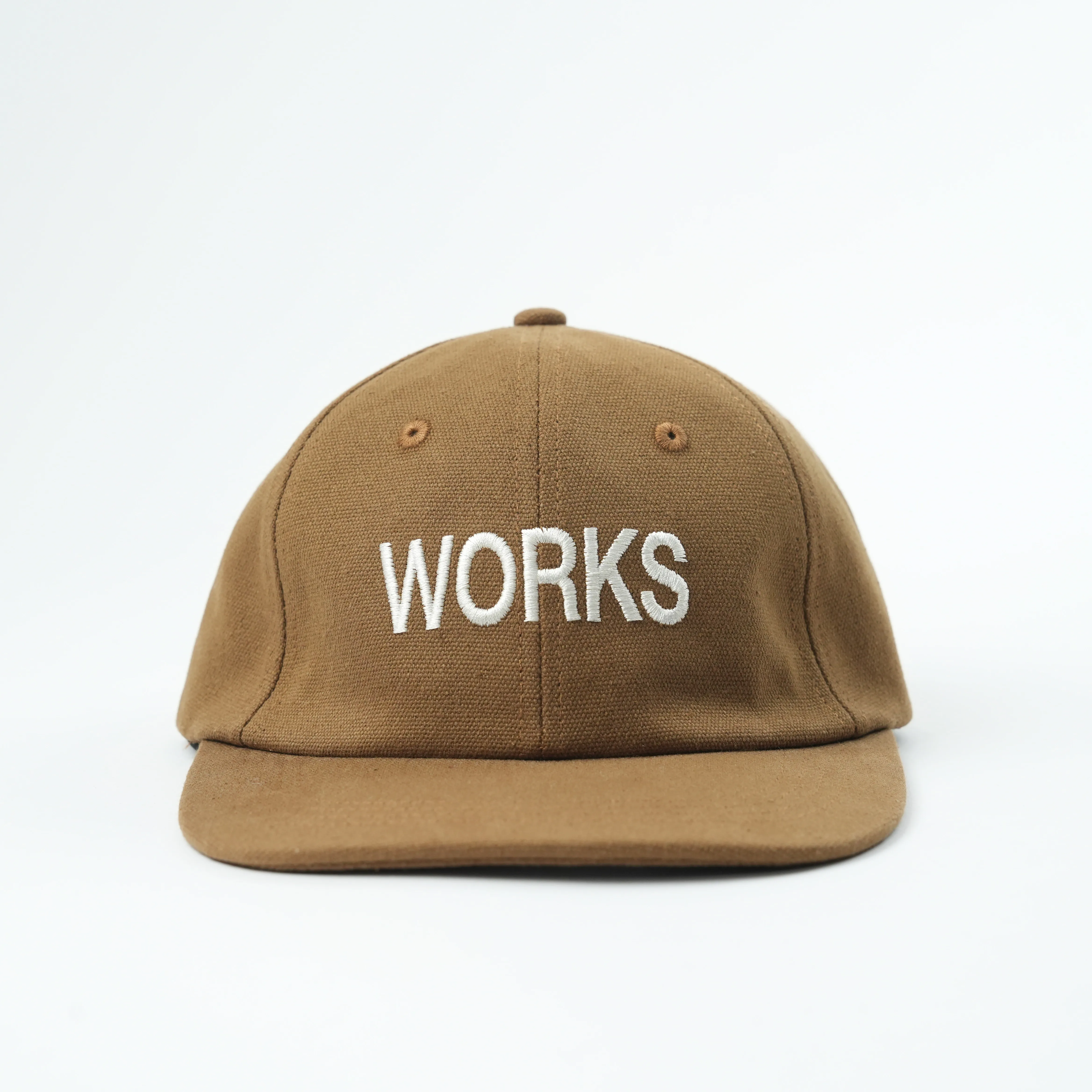 Винтажные неструктурированные холщовые Кепки из плотного хлопка 6-панельные шляпы с плоскими полями для папы логотипом на заказ