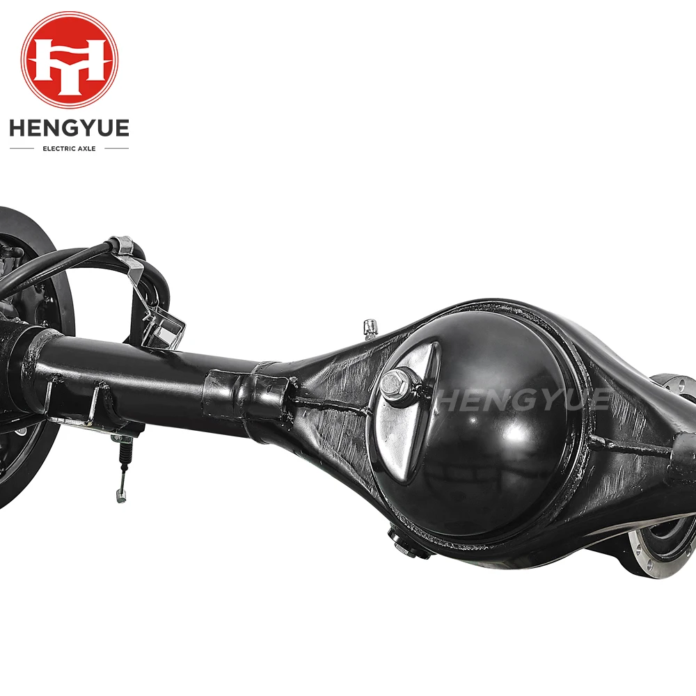 
Electric differential double rear axle for heavy trucks 