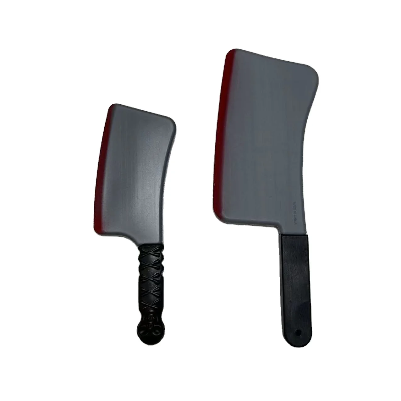 Halloween Bloody Knife Plastic Machete Knife Prop Realistic False Bleeding Knife for Halloween Party Costume Accessory