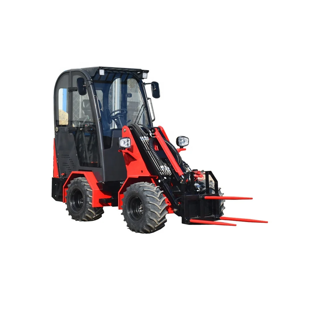 China Price Agricultural Equipment 600kg Small Wheel Loader For Sale