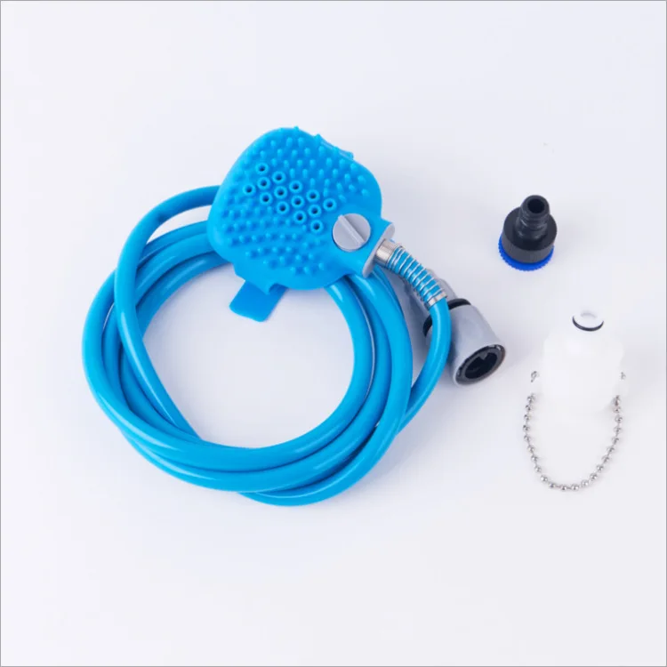 Pet Dog Cleaning Supplies Comb Hair Portable Bath Artifact Comb Brush Pet Bath Tools