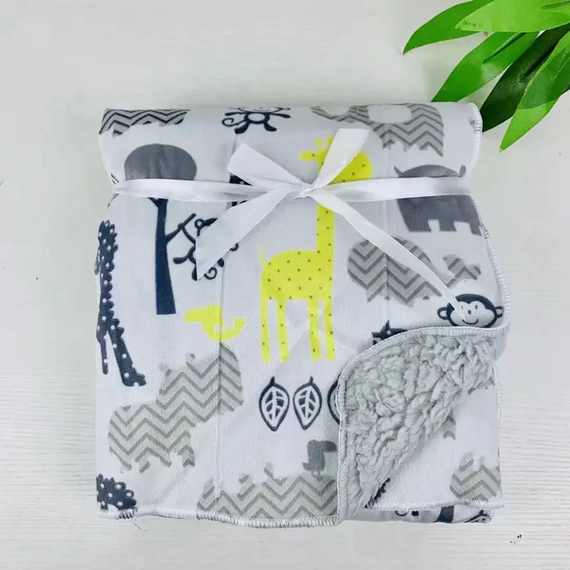 2024 New arrivals Baby Swaddle Gift Set Newborn Shower Receiving Muslin Bamboo Cotton Blanket Set