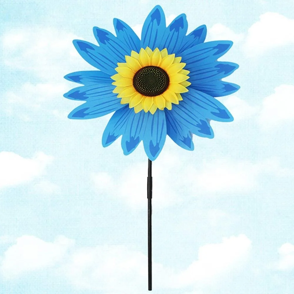 Lower price hot air balloon wind spinners ornaments windmill pinwheel windmill toys