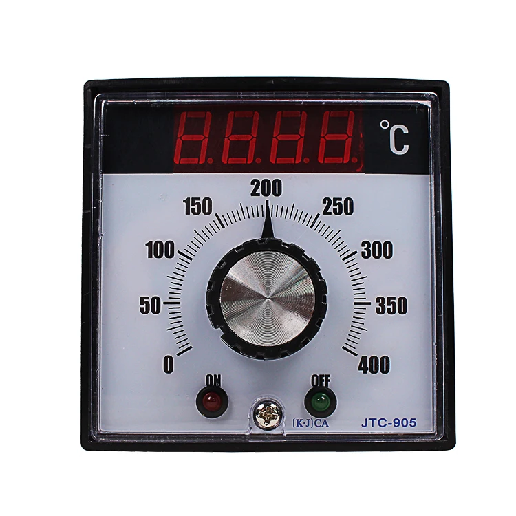 Knob setting digital display temperature regulator temperature controller