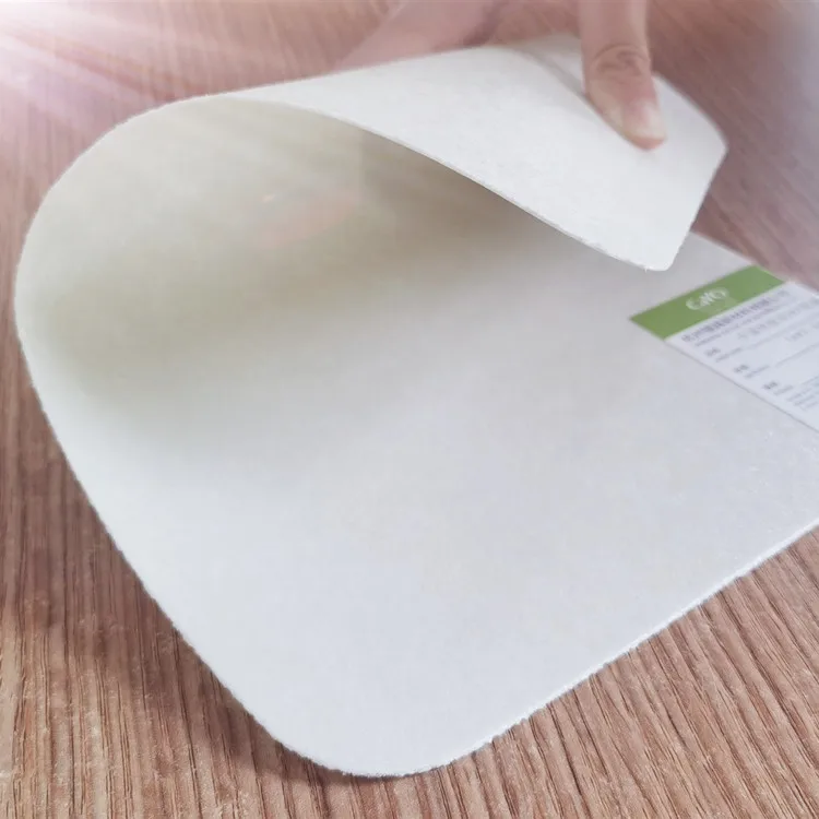 0.8mm Easy to Stitching Medium Hardness Medium Temperature  Hot Melt TPU Sheet