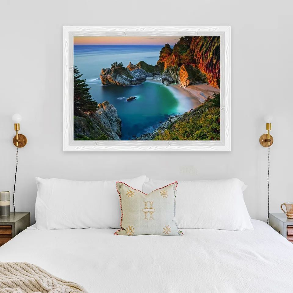 Wholesale custom canvas painting by number kits 5D DIY painting by numbers for kids