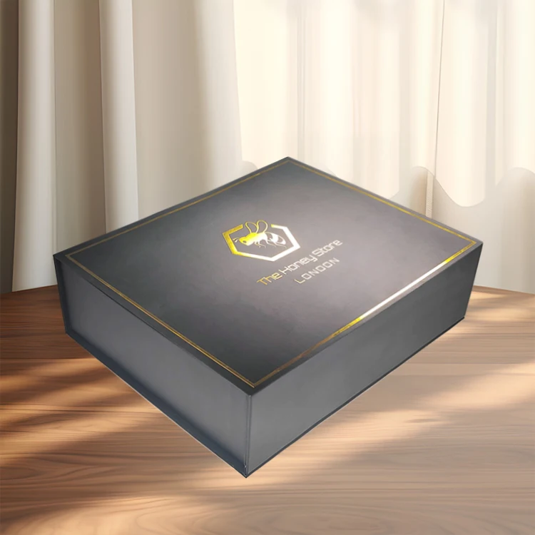 Custom Paper Packing Miel Honey Jar Gift Box Packaging Honey Packaging Box