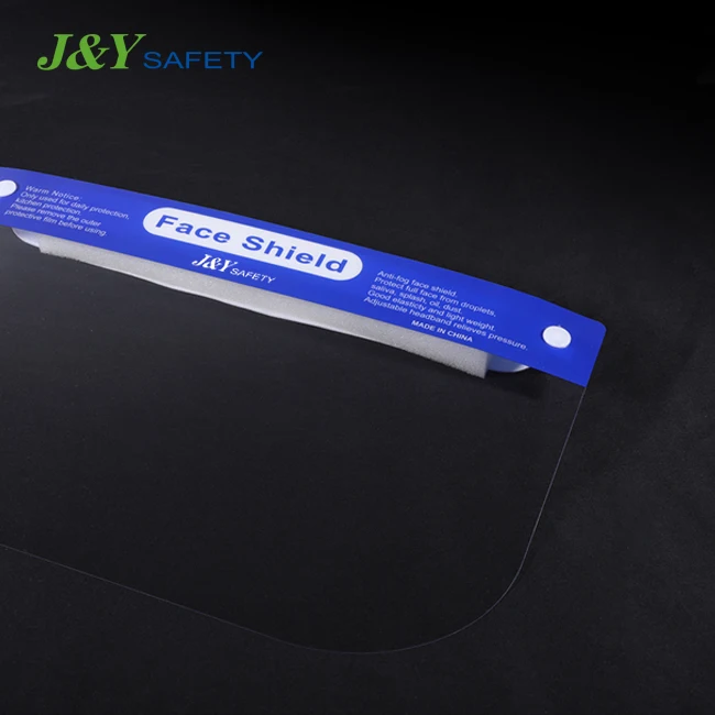 Wholesale Faceshield Transparent Disposable Face Sheilds Plastic Medical Protective Face Shield For Sale