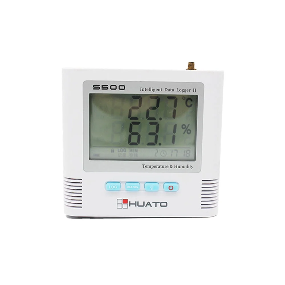 Huato S500-EX -GSM  GSM Alarm Temperature Humidity Data Logger Measurement Range 0~100%RH