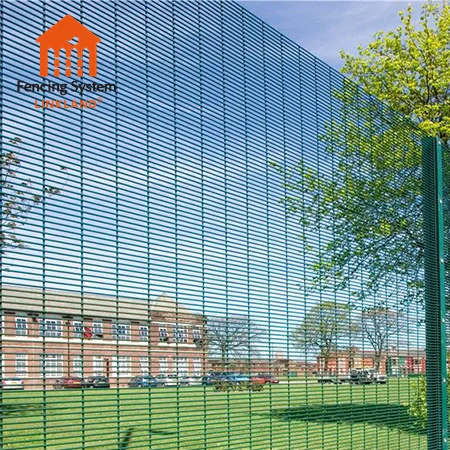 polyester powder 358 anti-climb security fence 358 barbed wire on top fence for prison guard corromesh 358 industrial fence
