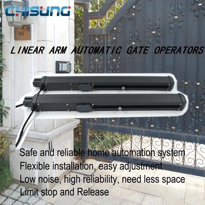 2024 Original Automatic Swing Gate Opener Set Easy to Install Modern Design for Villas Hot Sale