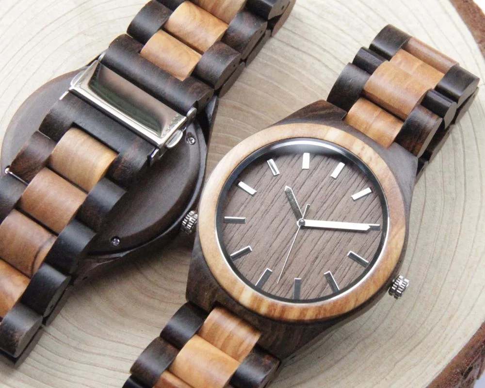WS024 New Olive Wood Watch Bamboo Watch Wholesale